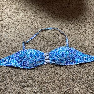 Lilly Pulitzer Call My Shell Phone bikini top